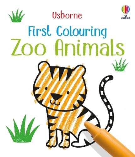 Kirsteen Robson First Colouring Zoo Animals (Tascabile) First Colouring