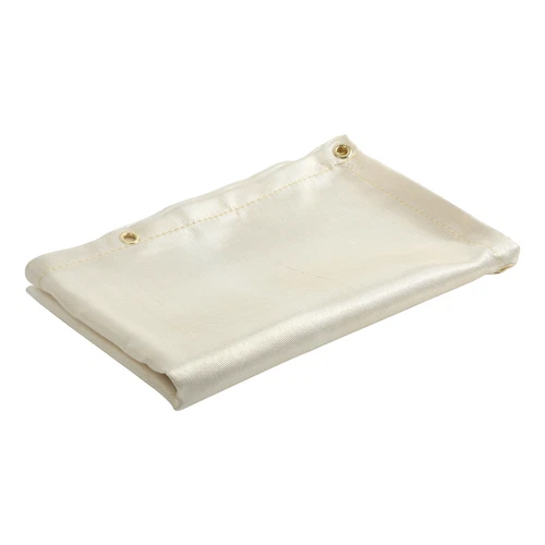 1.2MX1.8M Fiberglass Welding Blanket Cover Protective Fabric Heat Fire Resistant - Picture 2 of 10
