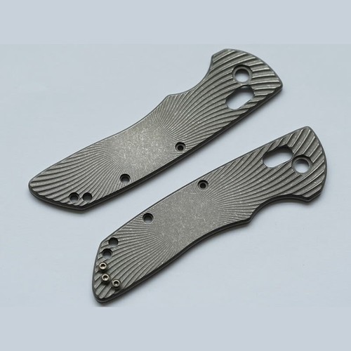 1 Pair Custom Made Titanium Alloy Knife Handle Scales for Hogue Deka 2 - 第 1/1 張圖片