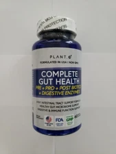 4-in-1 Prebiotic Probiotic & Postbiotic for Women & Men, Complete Gut Care