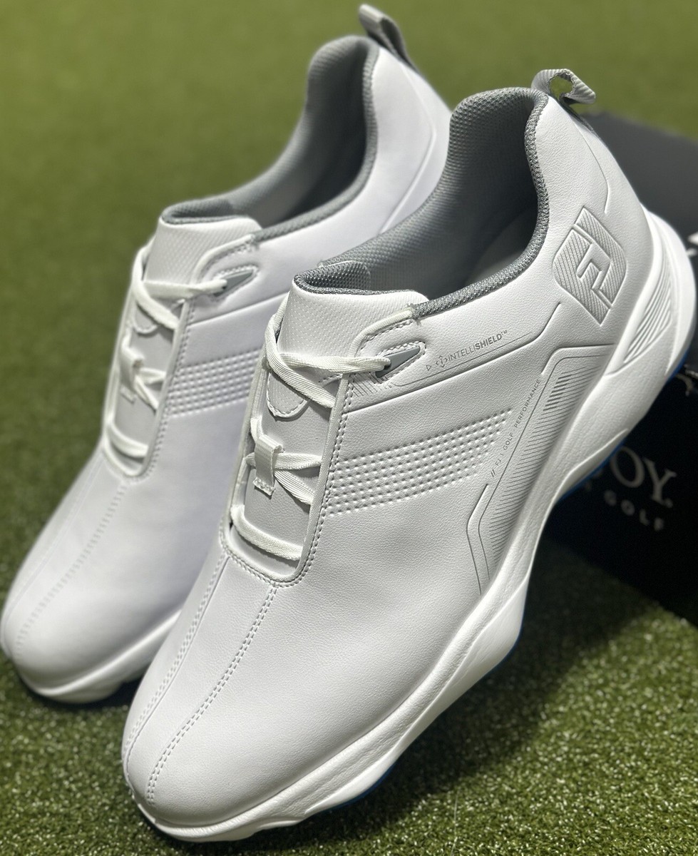 FootJoy Mens eComfort Golf Walking Shoes 57702 WHITE Size 9.5