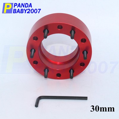 RD UNIVERSAL STEERING WHEEL PAD 30MM 1.2in 1.2'' 1-1/5 SPACER HUB ADAPTER KEY KIT