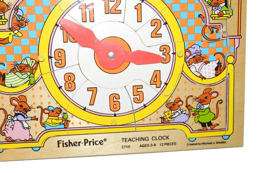 Lot of 3 Fisher-Price Wooden Peg Puzzles From The 70s And 80s - Picture 6 of 9