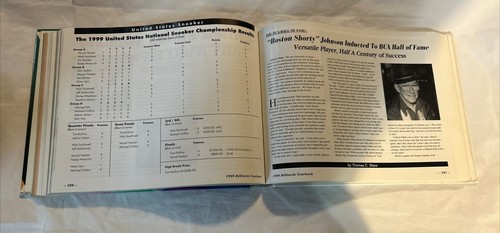 1999 Billard Jahrbuch SELTEN! Für Pool/Snooker Sammler Erinnerungsstücke Buch - Bild 5 von 9