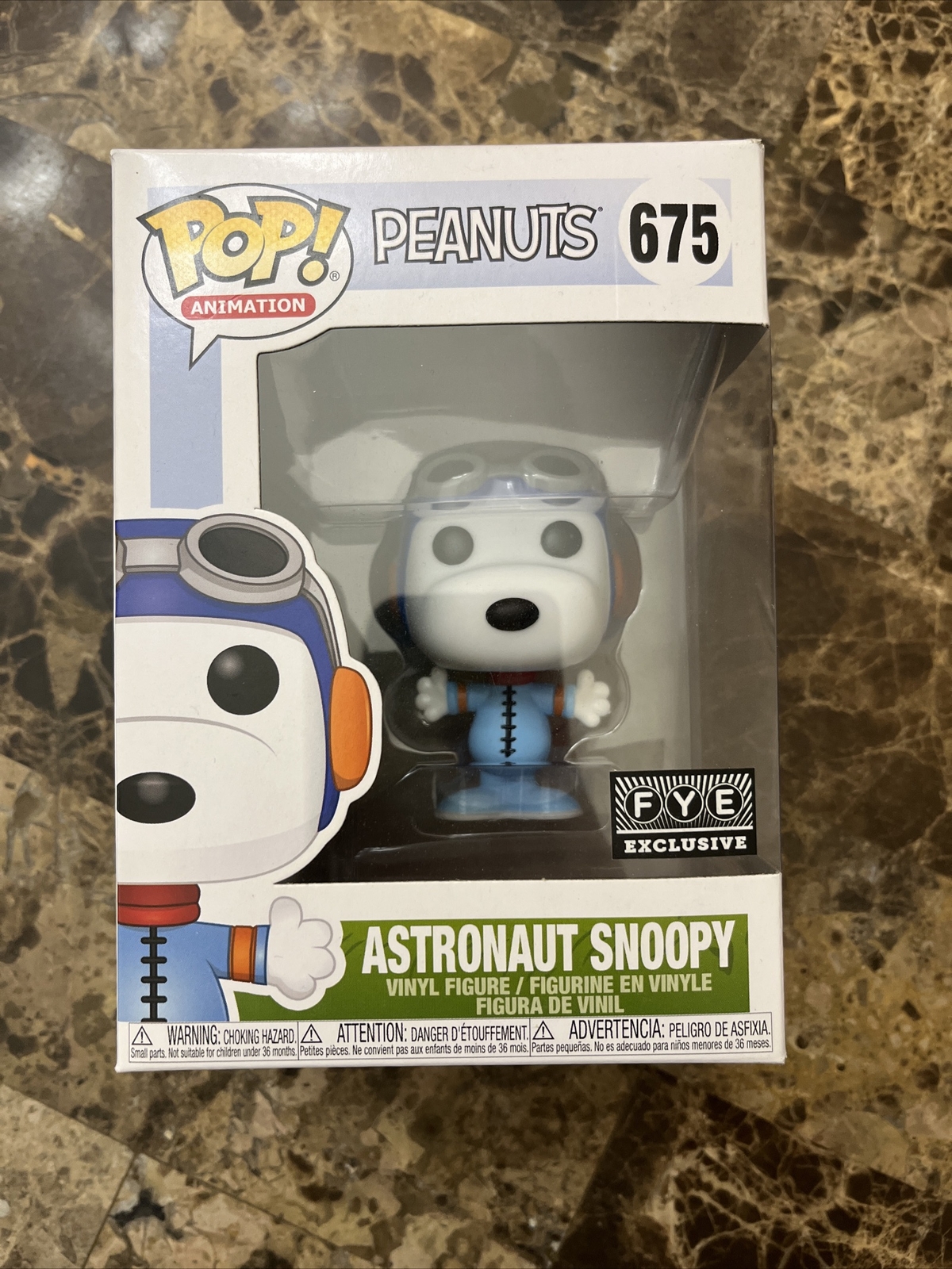 Funko Pop! Vinyl: Peanuts - Astronaut Snoopy - Fye (Exclusive) #675