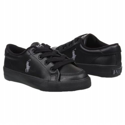 New POLO RALPH LAUREN Boys Shoes Black 