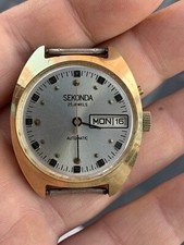 Gents 1970s USSR GP Sekonda 25 Jewels Slava 2427 Day Date Automatic Watch