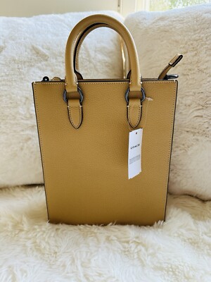 NWT Coach X Observed By Us Dylan Tote Bag CU550 Unisex Tan Leather