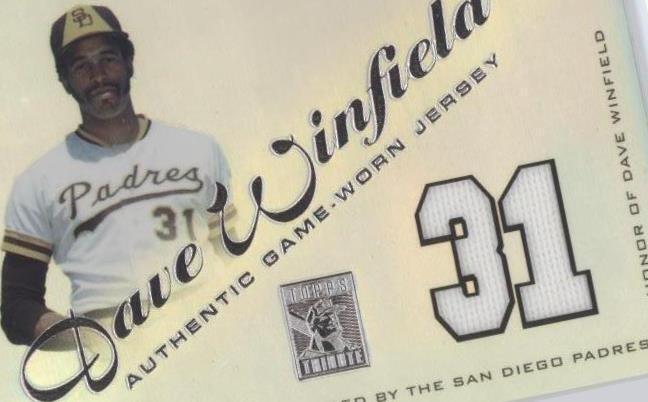 2001 Topps Tribute - Dave Winfield #RJDW - 1 of 1