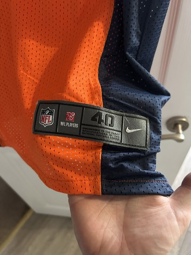 Camiseta Nike Peyton Manning Broncos Talla 40 #18 Denver NFL On Field Etiquetada SB 50 - Imagen 4 de 8