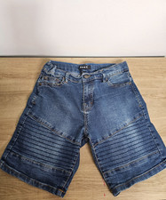 DKNY Kids Boys Denim Shorts Size 10 Adj Waist GUC