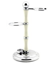 Ivory Shaving Stand For Brush  Safety Razor Man gift Holiday Secret Santa