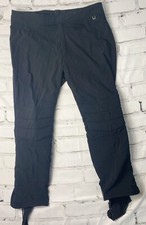 Vtg Roffe Men  s 38 Reg Black Ski Pants
