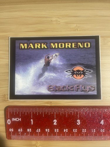 BLACK FLYS MARK MORENO Surfing / Skateboarding Sticker/Decal