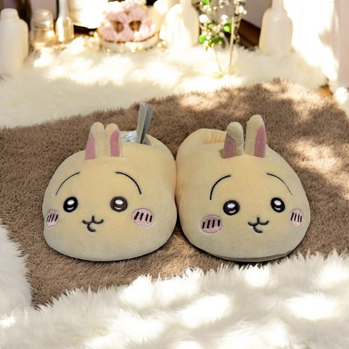 ましゅまろたャ Chiikawa Marshmallow Room Shoes Free size (22-24cm) H95×W140