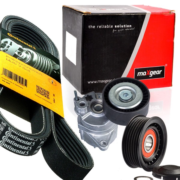 Contitech 6PK2260 Keilrippenriemen-Satz + Spanner FüR CLK C209 W203 S203-image