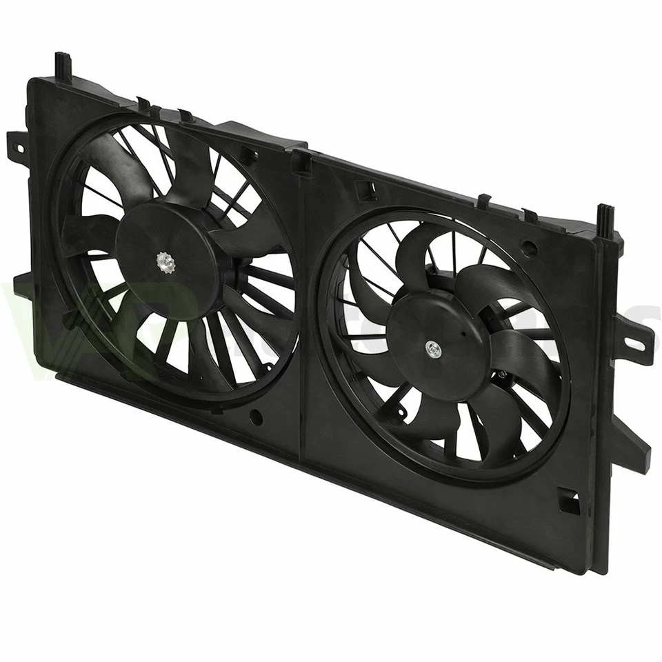 Conjunto de ventilador de refrigeración condensador radiador motor para LaCrosse Chevrolet Impala Foto 3 de 4