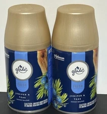 Glade Automatic Spray Refill, Air Freshener Home Bathroom, Juniper & Teak