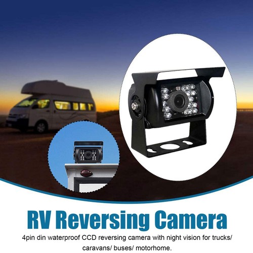 Wireless RV Backup Camera 5" Rear View Monitor Parking System for Caravan Truck - Picture 18 of 24