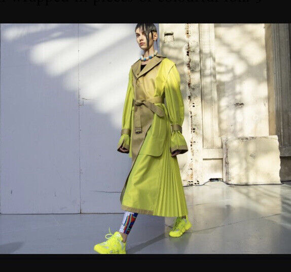 junya watanabe Trench Coat Ss2020 Runway Collection Double junya watanabe Trench Coat Ss2020 Runway Collection Double