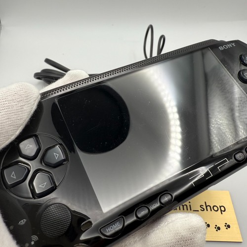 Sony PSP-1000 Handheld Konsole Schwarz Ladegerät SD Karte Getestet Japan Schneller Versand - Bild 20 von 30