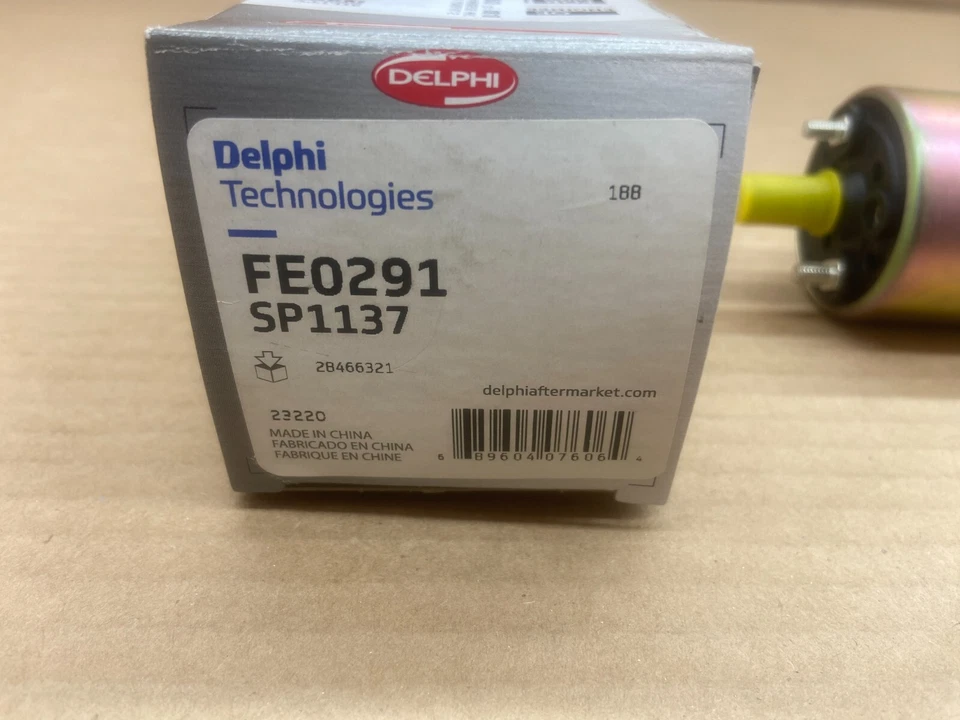 Bomba de combustible eléctrica Delphi FE0291 para Ford Mercury Taurus Sable 1996-1997 Foto 2 de 4