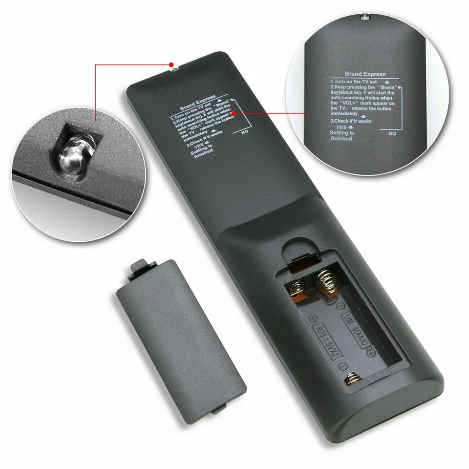 Universal TV Smart Remote Control Controller for Vizio Panasonic Sharp LCD LED - Image 3 of 4