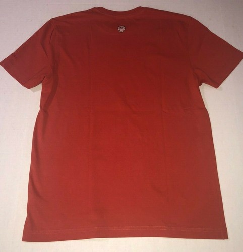 Camisa Life Is Good para mujer M calce clásico Charleston naranja moda viaje playa - Imagen 6 de 7