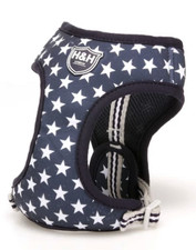 Image of Hugo & Hudson Navy Star Dog Puppy Harness (Size Large)