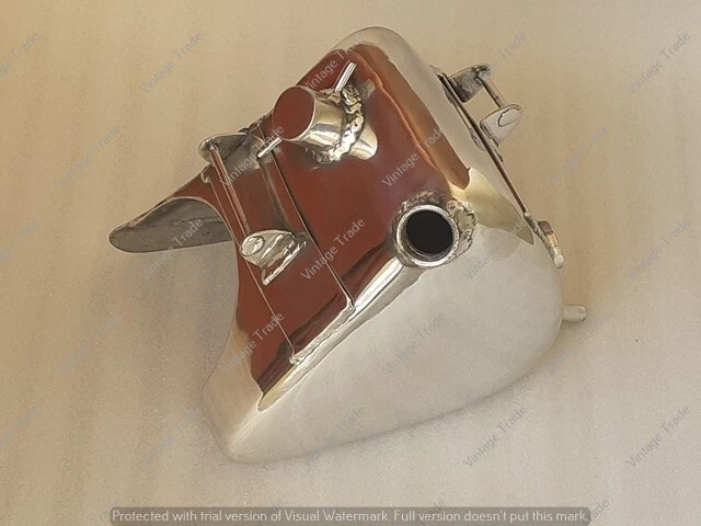 FIT FOR Norton P11 aluminum alloy Scrambler Trials Ranger reproduction oil tank - Image 3 of 4