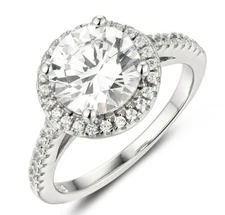 2Ct 925 Sterling Silver Round CZ Engagement Ring Wedding Band Size 3-15 ML5878