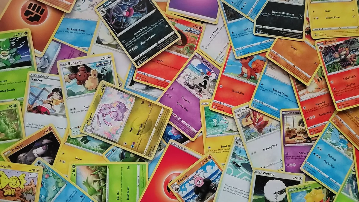 3. 5 Assorted Pikachu Pokemon Cards