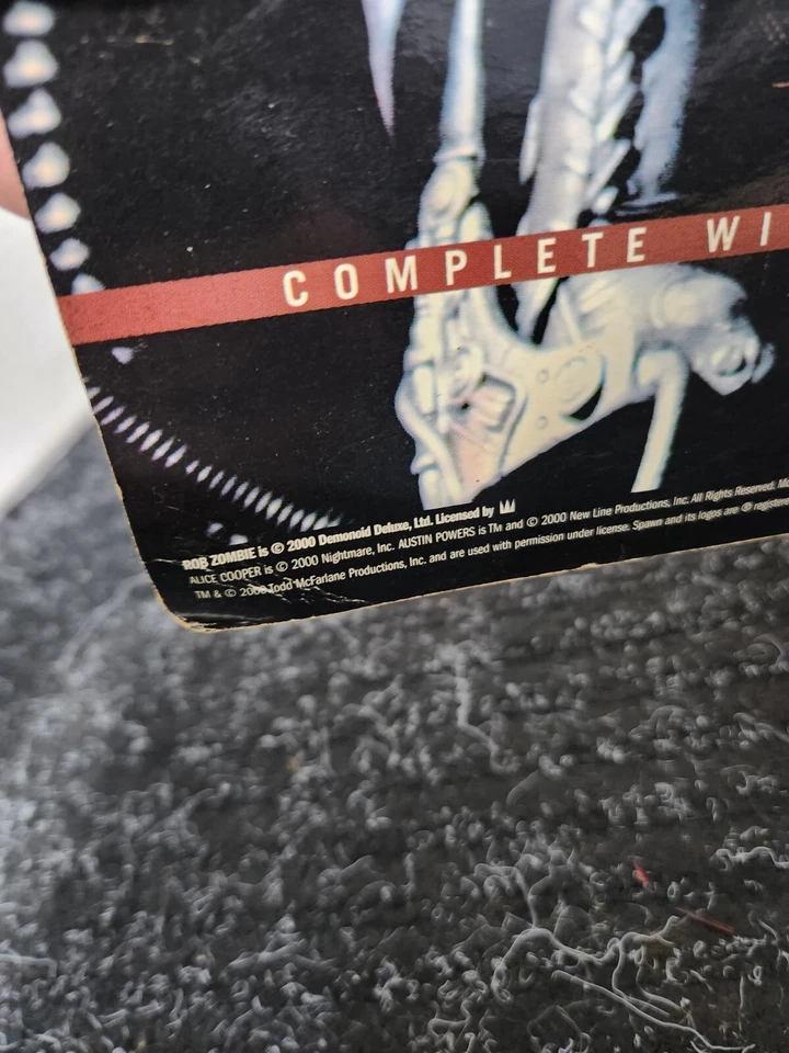 McFarlane ROB ZOMBIE - LO ÚLTIMO EN AGONÍA HUMANA SUPER FIGURA ESCÉNICA SELLADA WOW Foto 4 de 4