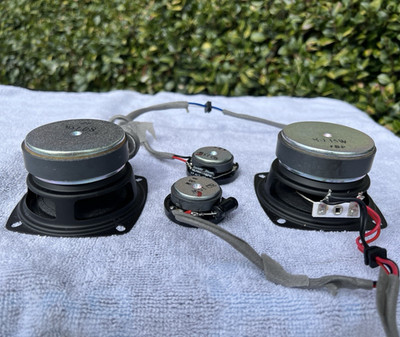Pioneer 3'' mids and 1.5'' tweeters DIY speakers parts from an STZ-D10Z boombox