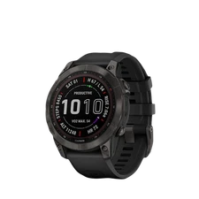 Garmin Fenix 7 Sapphire Solar, Carbon Gray Titanium 010-02540-20
