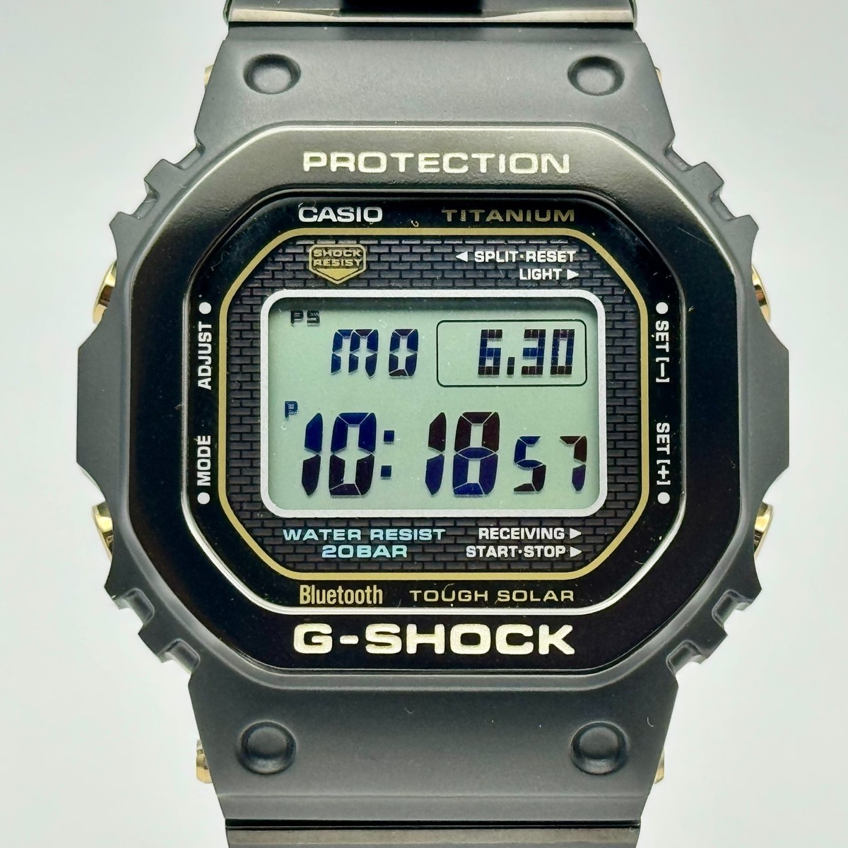 CASIO G-SHOCK GMW-B5000TB-1JR Full Metal Titanium Solar