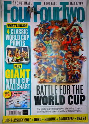 442 Four Four Two magazine Summer 2026 Battle for the World Cup +Giant Wallchart