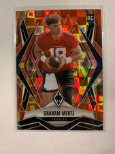 2025 Panini Phoenix - Rookies Graham Mertz #222 Orange Pandora /189 (RC)