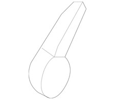 Genuine Mercedes-Benz Seat Adjuster Handle – Front Left Or Right, OE Part #25191801349051, Direct Fit Replacement In Black