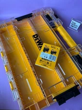 DEWALT Tough Case Large Size w/ Dividers Organizer Tool Box Storage Case Tool