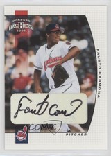 2005 Donruss Team Heroes Auto Roberto Hernandez Fausto Carmona #364 Auto 5p5