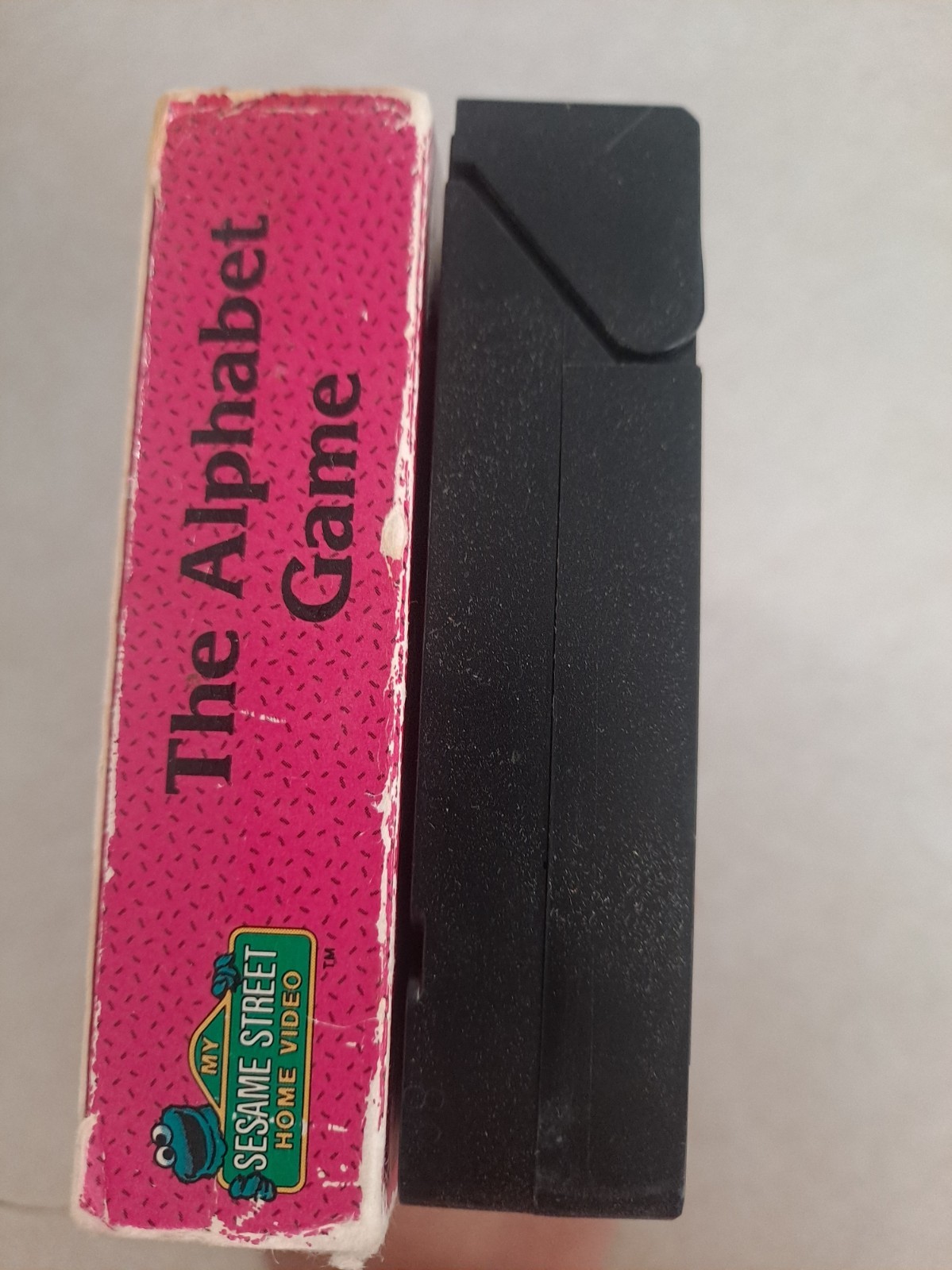 My Game Lettering Sesame Street : The Alphabet Game (VHS, 1988) Big Bird Rare Kids ...