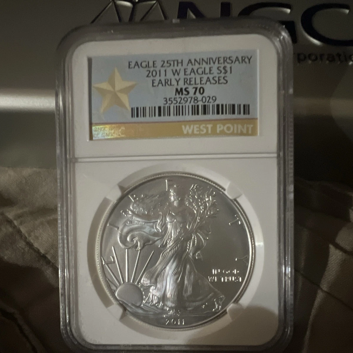 25+ Silver Eagle MS70 2011 W for sale | Updated Oct 2026