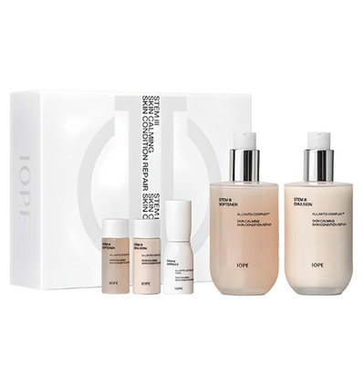 Iope New Stem3 Calming Skincare Set K-beauty