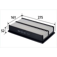 Valeo Luftfilter Filtereinsatz Passend FüR Mazda 3 5 CX-7 | 585587