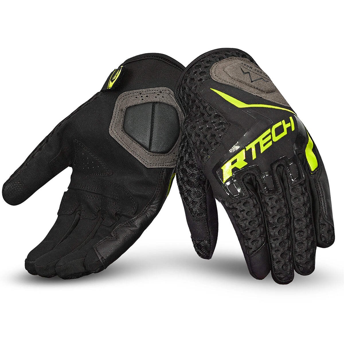 R-TECH RIDE PRO VERANO GUANTES DE MOTO MUJER AMARILLO