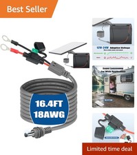 Flexible 16.4 FT Starlink Mini Direct Battery Power Cable - Waterproof Design