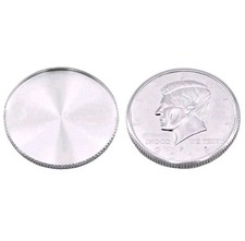 Magic Trick Expanded Shell Half Dollar Appearing Vanish Coin Magicians Prop
