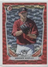 2014 Bowman Draft Top Prospects Red Ice 21/150 Braden Shipley #TP-17 0g4