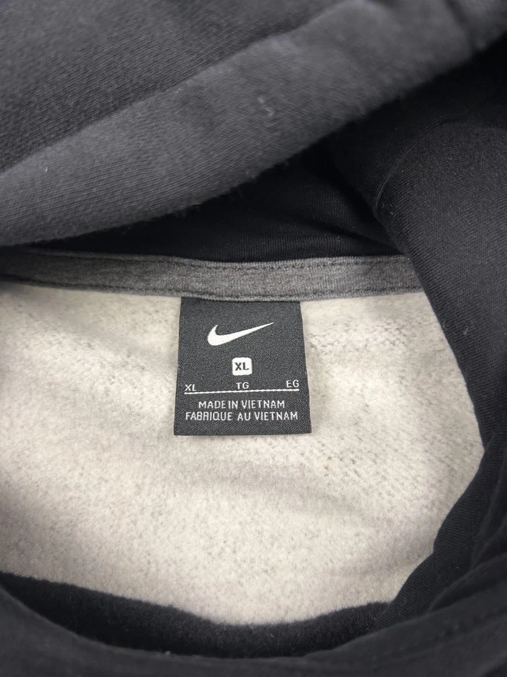 Sudadera con Capucha Texas Longhorns Para Hombres XL Negra Gris NCAA Fútbol Nike Pullover Polar Foto 3 de 4